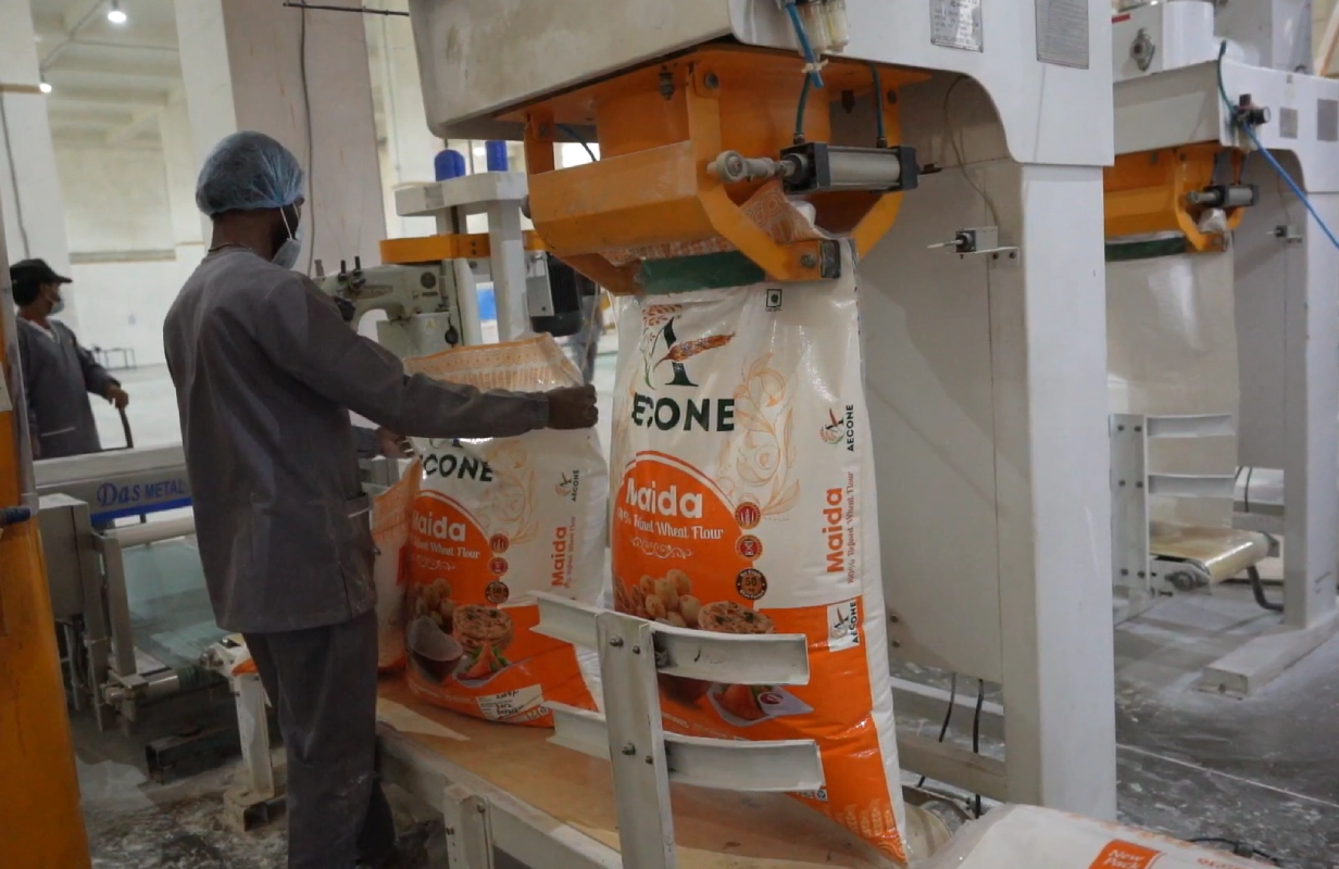 Milling and Packaging Section