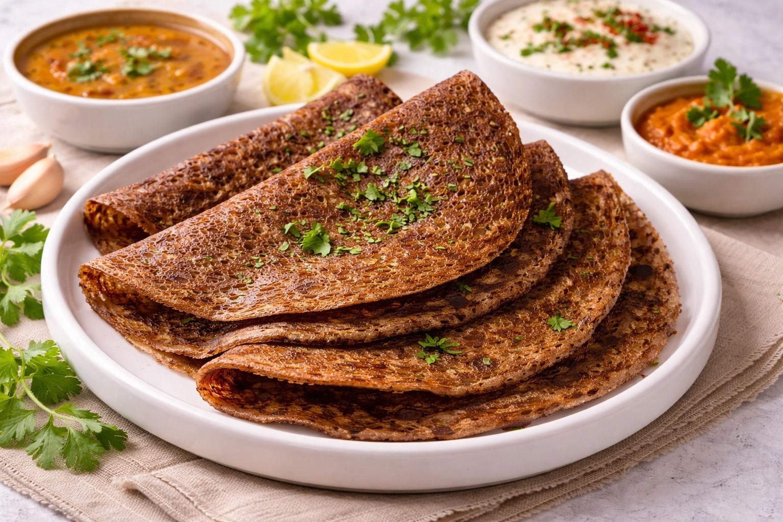 Crispy Ragi Dosa